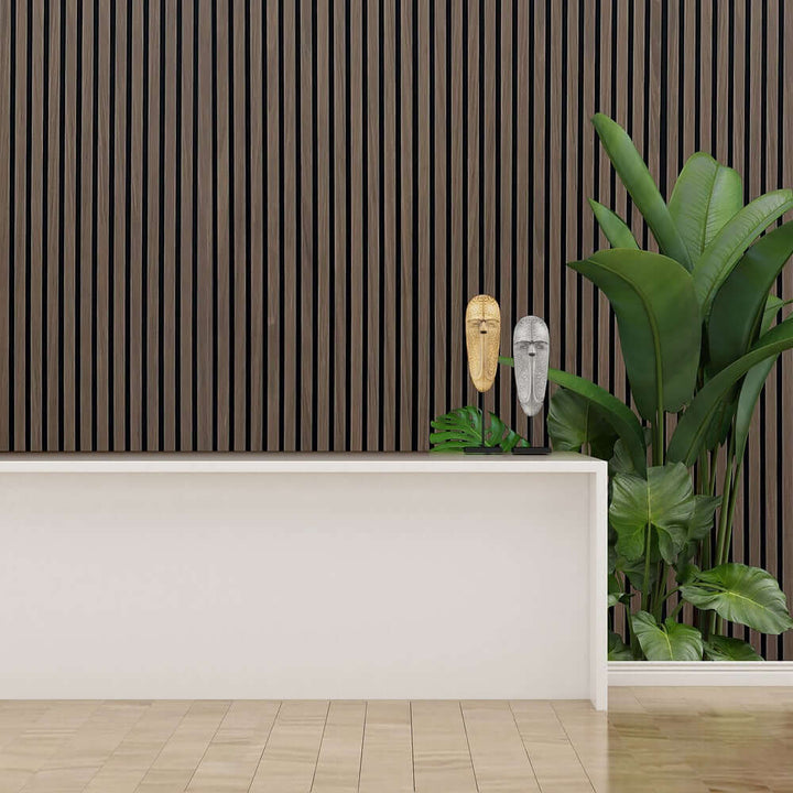 Akustisches Wandpaneel Walnuss - 260x60cm