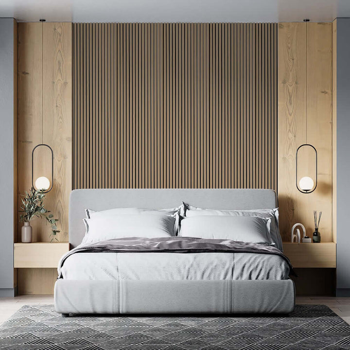 Akustisches Wandpaneel Helle Eiche - 260x60cm