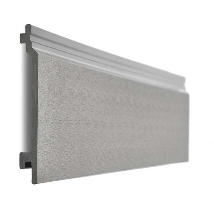 Graues Rabattteil - 400x15,6x2,1 cm