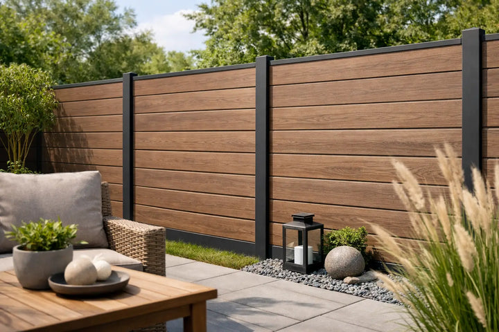 Composiet schutting houtlook kiezen