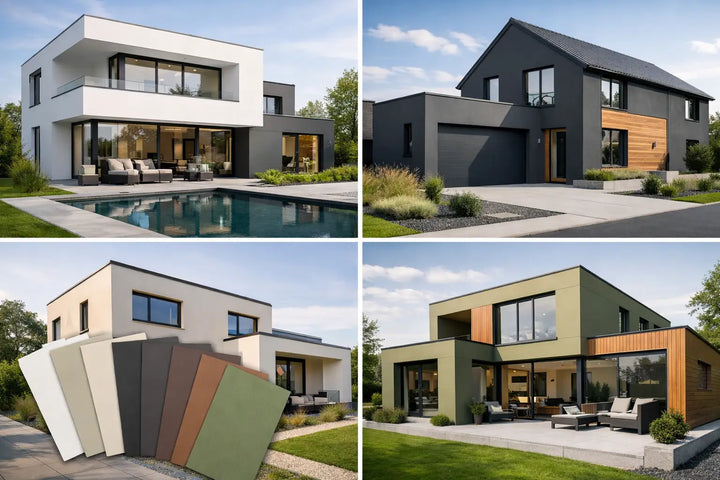 8 beste gevelkleuren voor een moderne woning