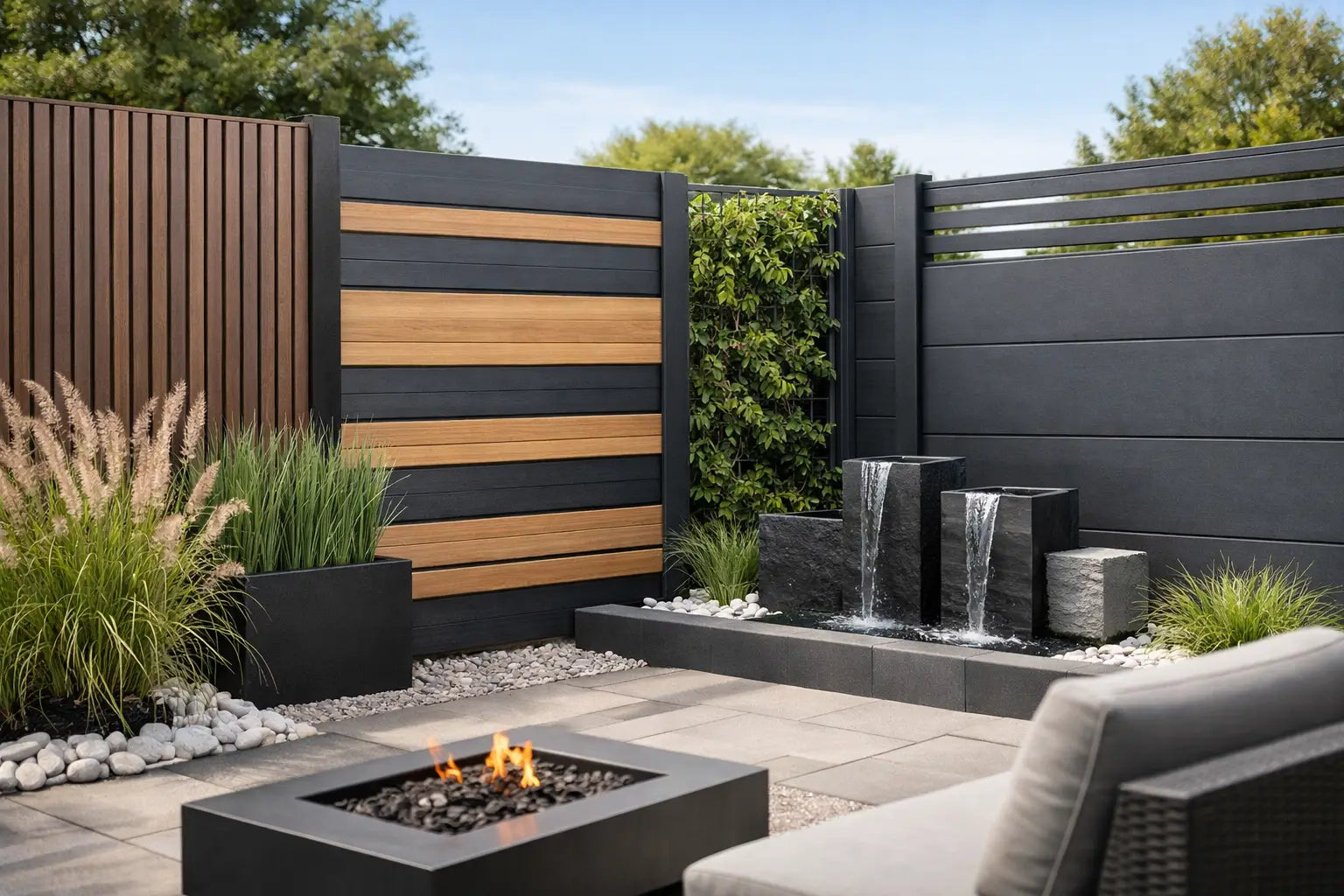 Moderne schutting trends 2026 die opvallen