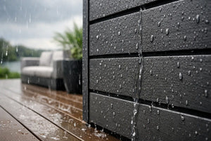 Zijn composiet panelen waterbestendig buiten?