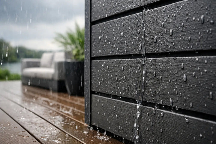 Zijn composiet panelen waterbestendig buiten?