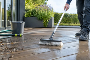 Terrasplanken schoonmaken na winter in 6 stappen
