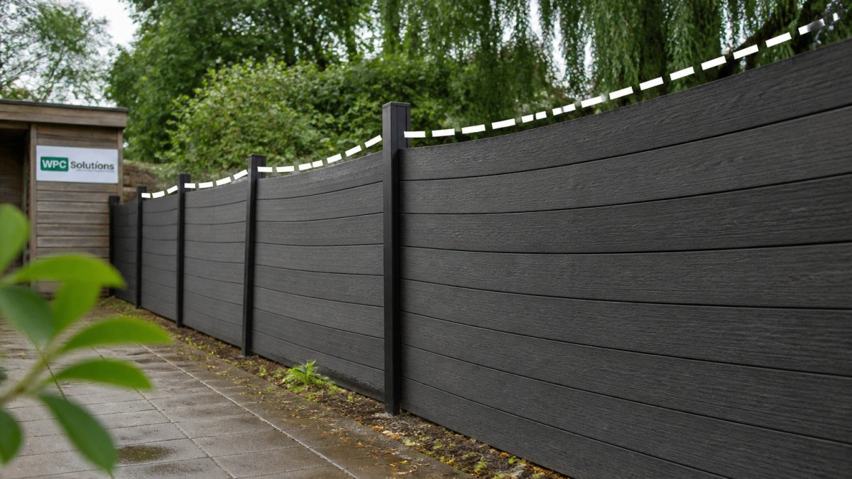 Composiet schutting doorhangen: zo voorkom je het