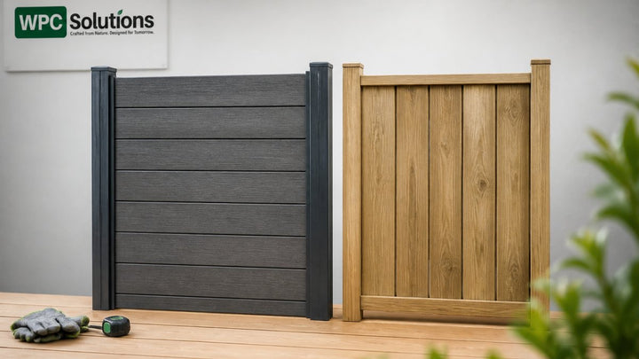 Composiet versus hout: schutting vergelijken