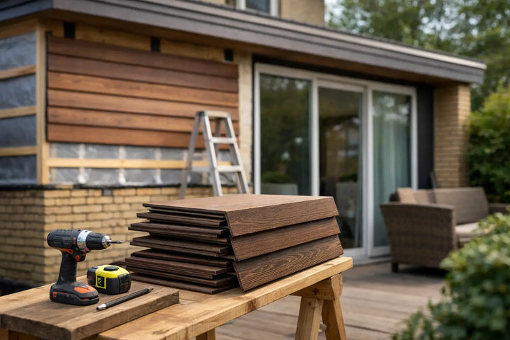 Rabatdelen voor renovatie van een jarenzeventig woning