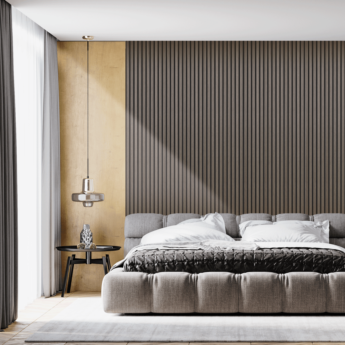 Akoestisch Wandpaneel Licht Eiken - 260x60cm