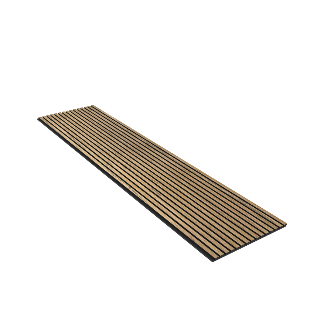 Akoestisch Wandpaneel Teak - 260x60cm