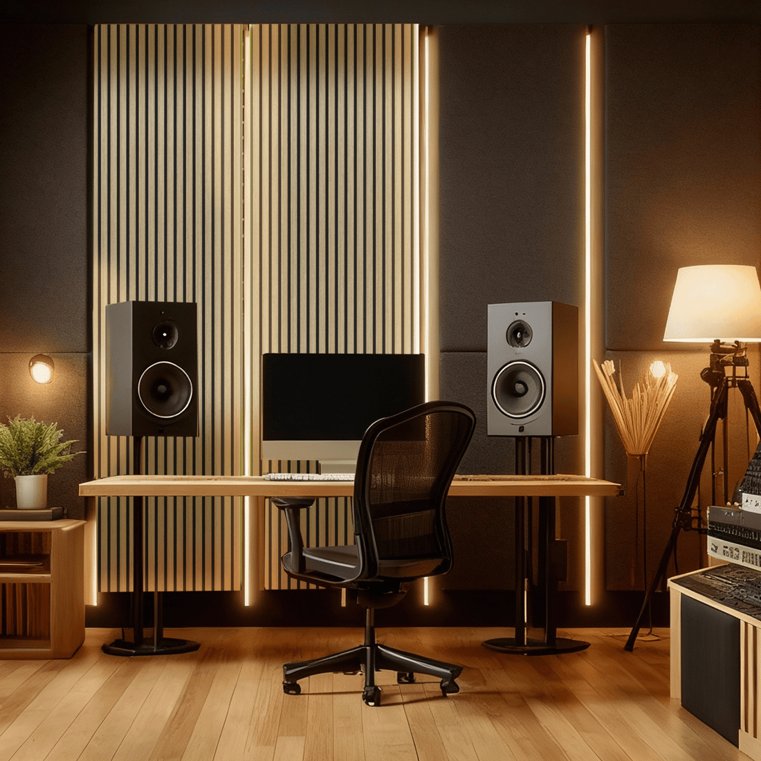 Akoestisch Wandpaneel Wit Eiken - 260x60cm