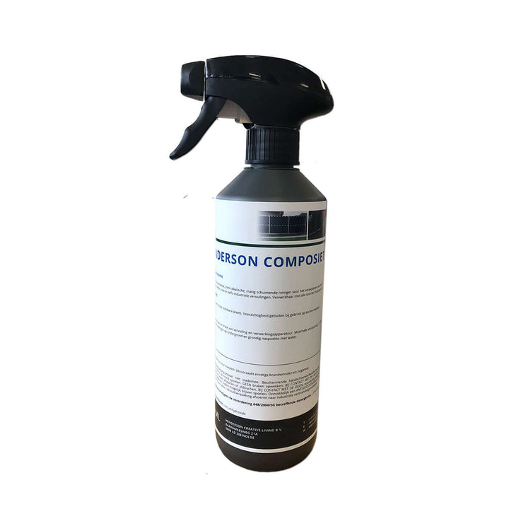 Composiet cleaner 500 ml spray – Gebruiksklare reiniger voor het onderhoud van composiet oppervlakken en profielen