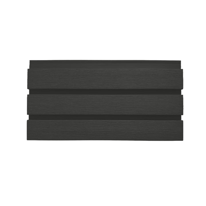 Composiet Schuttingplank Rhombus Zwart Eiken