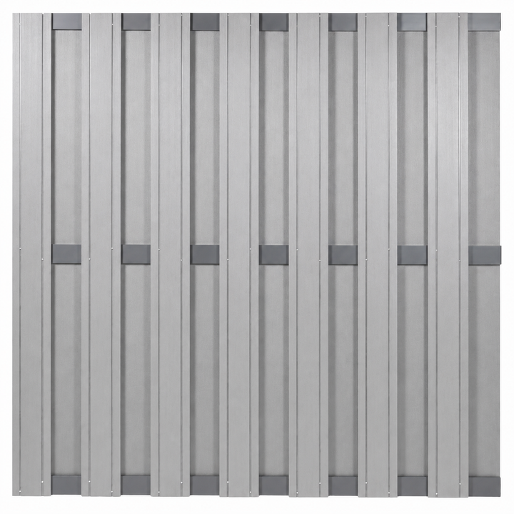 Verbundzaun Anthrazit Topline 180x180 cm - Anthrazit Rahmen