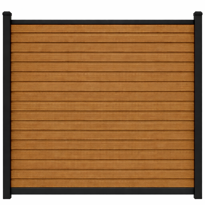 Composiet Schutting Rhombus Eiken - Exclusive