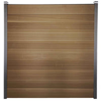 Modulair Tuinscherm Bruin - 180x180 cm (excl. tuinpalen)