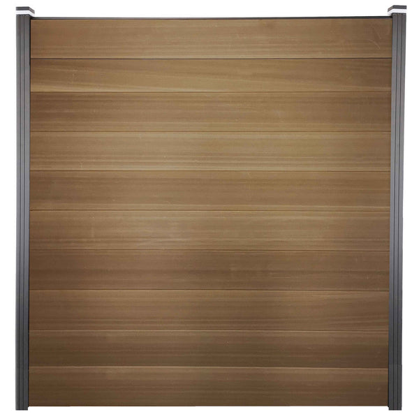 Modulair Tuinscherm Bruin - 180x180 cm (excl. tuinpalen)