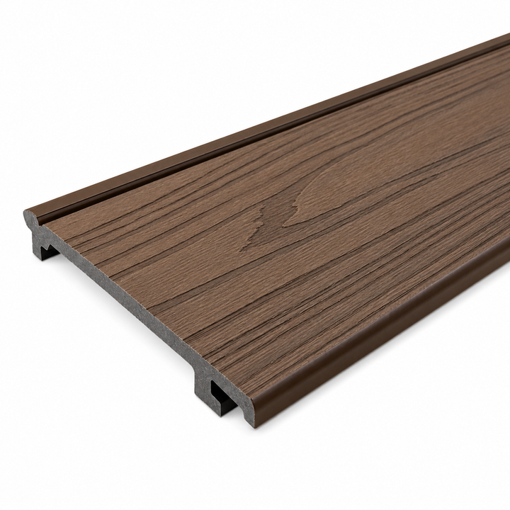 Rabatdeel Eiken Houtnerf Co-Extrusion - 220x15.6x2.1 cm