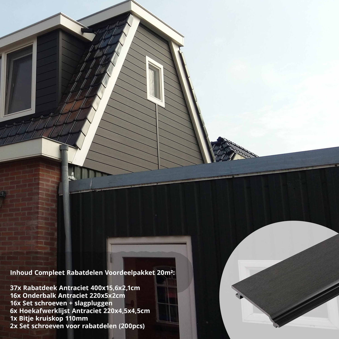 Complete Discount Parts Advantage Package Anthracite 20m²