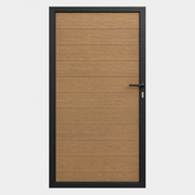 Composiet Tuindeur Houtnerf Eiken - Exclusive - 180x100cm