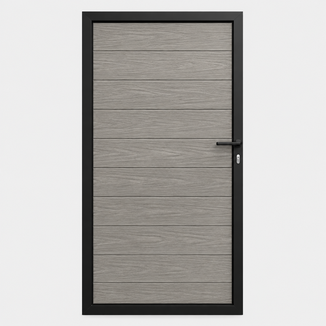Composiet Tuindeur Houtnerf Grijs Eiken - Exclusive - 180x100cm
