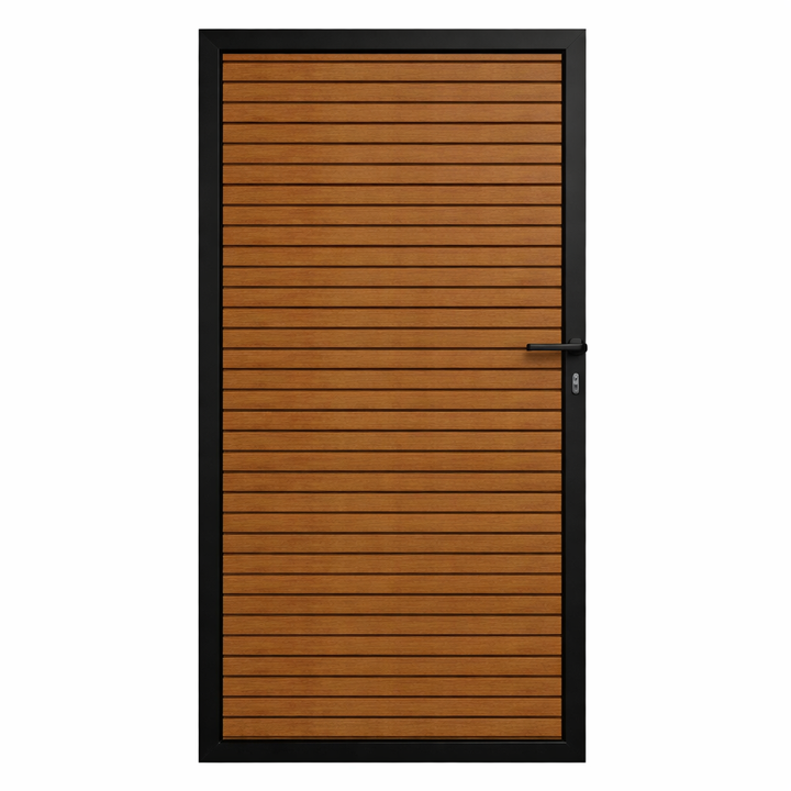 Composiet Tuindeur Rhombus Eiken - Exclusive - 180x100cm