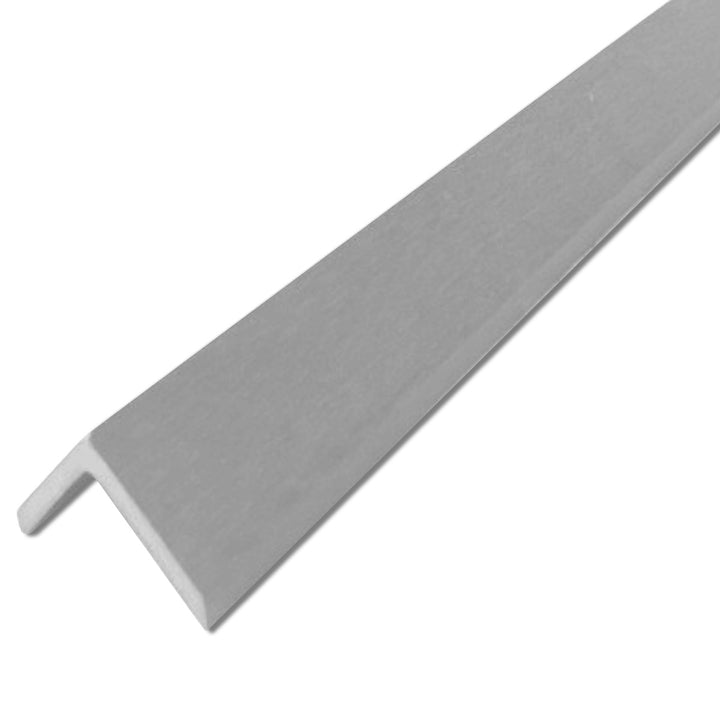 Eckleiste aus Verbundwerkstoff, Grau